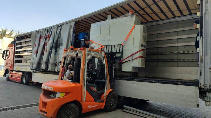 Belçika · Çikolata üretim hattı demontaj ve montajı