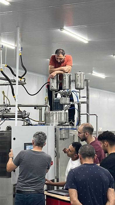 Belçika · Çikolata üretim hattı demontaj ve montajı